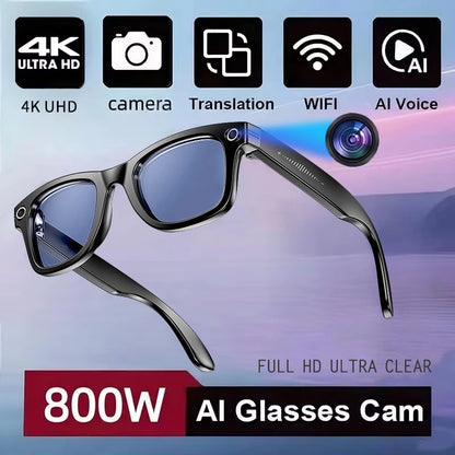 LingoLens™ - 800W Camera AI Glasses Smart Translation Glasses 